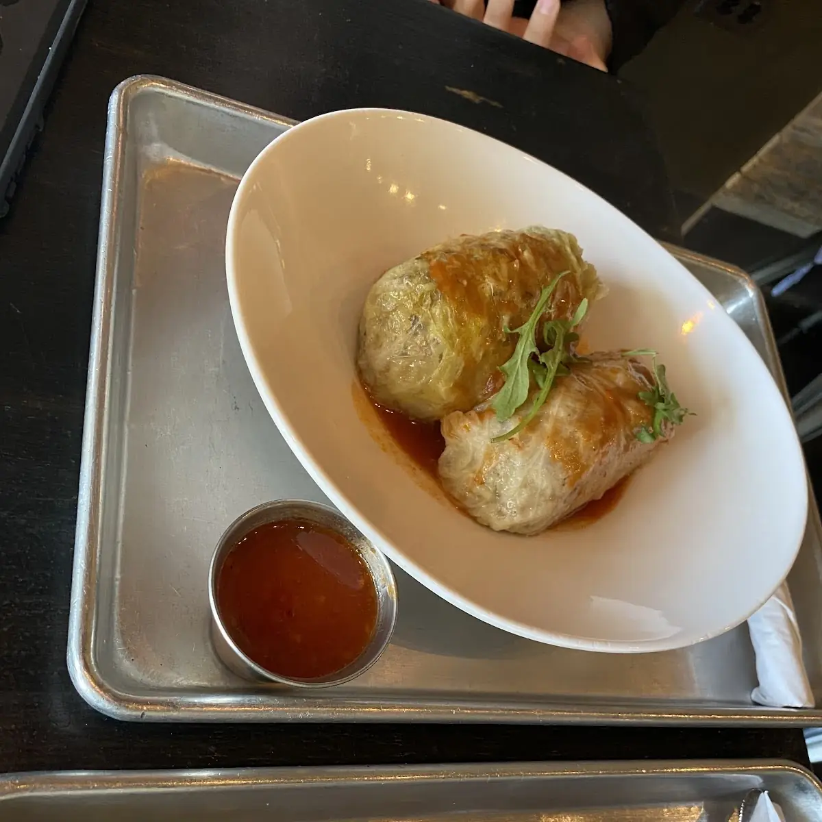 Stuffed Cabbage Rolls Golabki Tray 10
