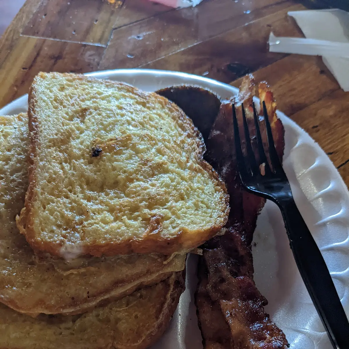 French Toast with Bacon