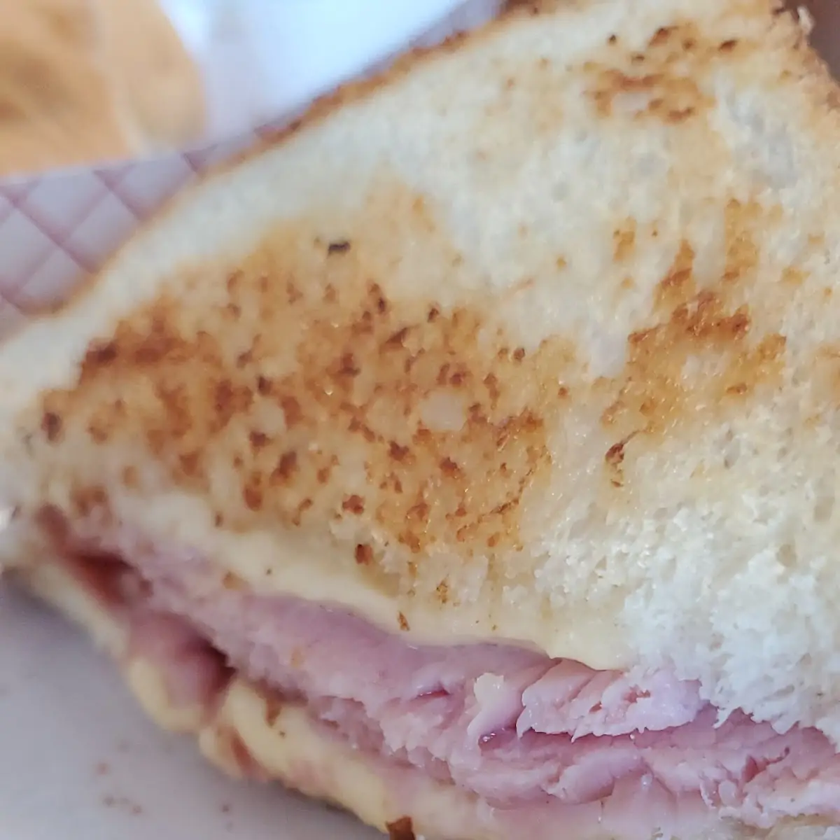 Grilled Ham and Cheese Sandwich