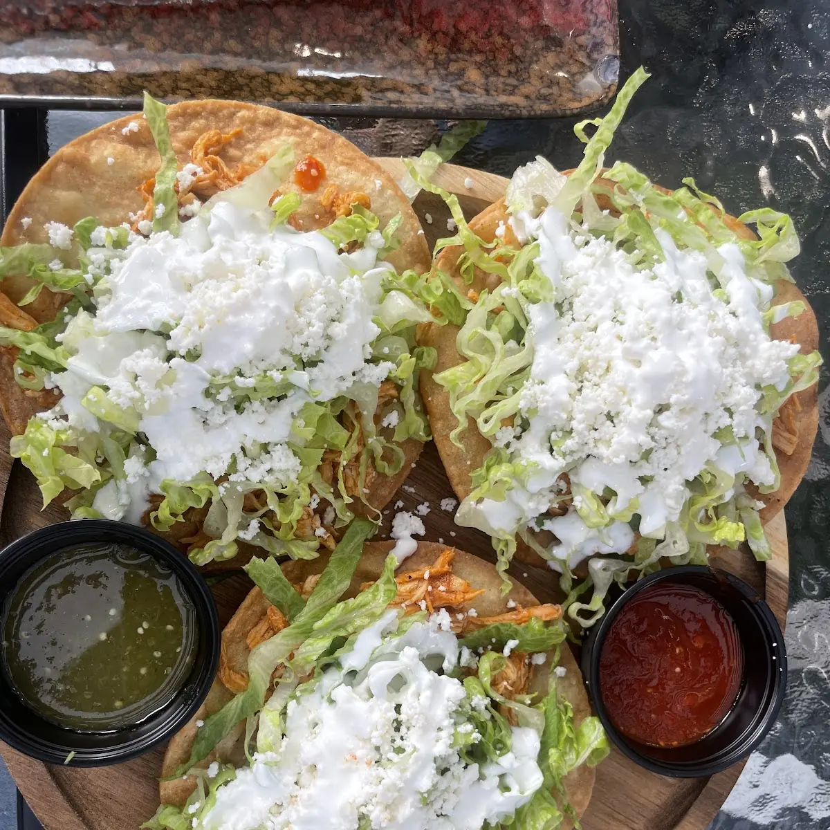 Chicken Tostada