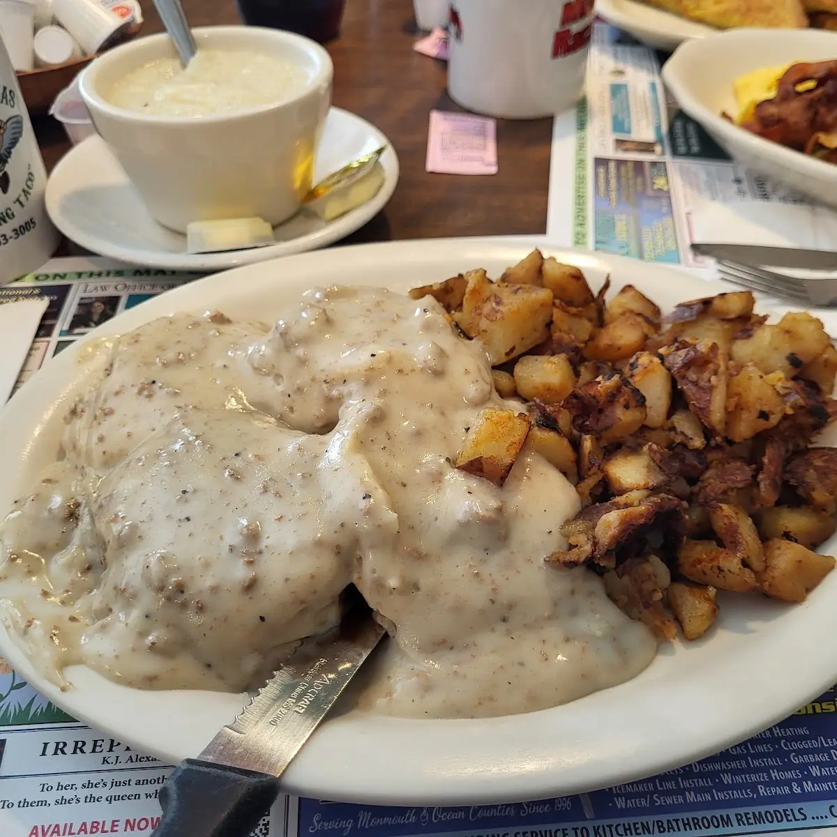 Biscuits and Sausage Gravy