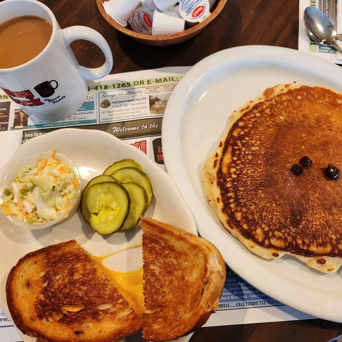 Grilled Cheese and Pancake