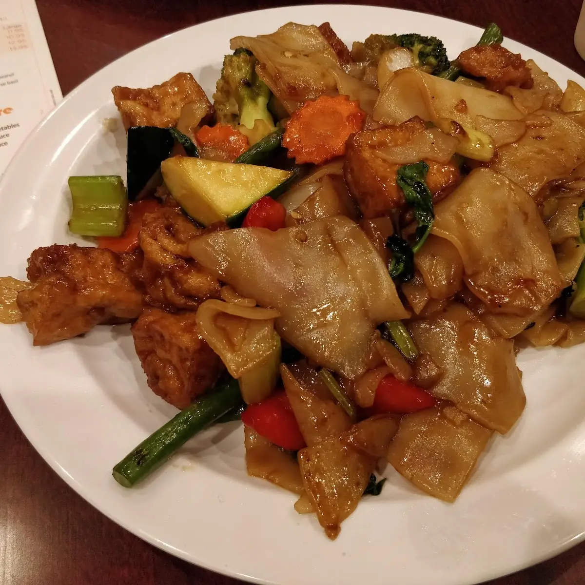 Tofu Drunken Noodles