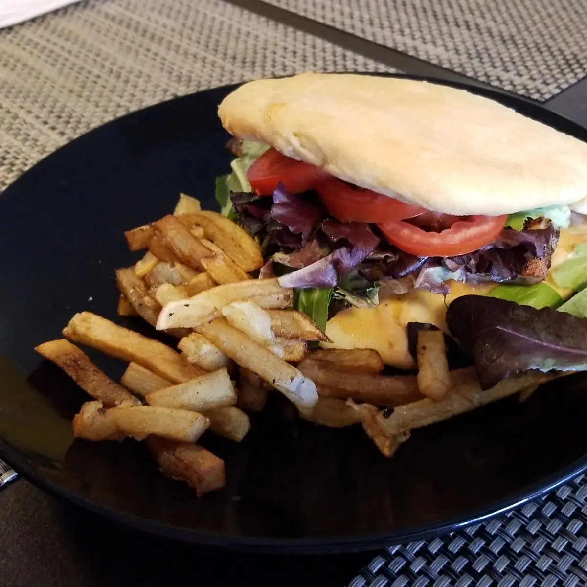 Grilled Chicken Sandwich on Coco Bread