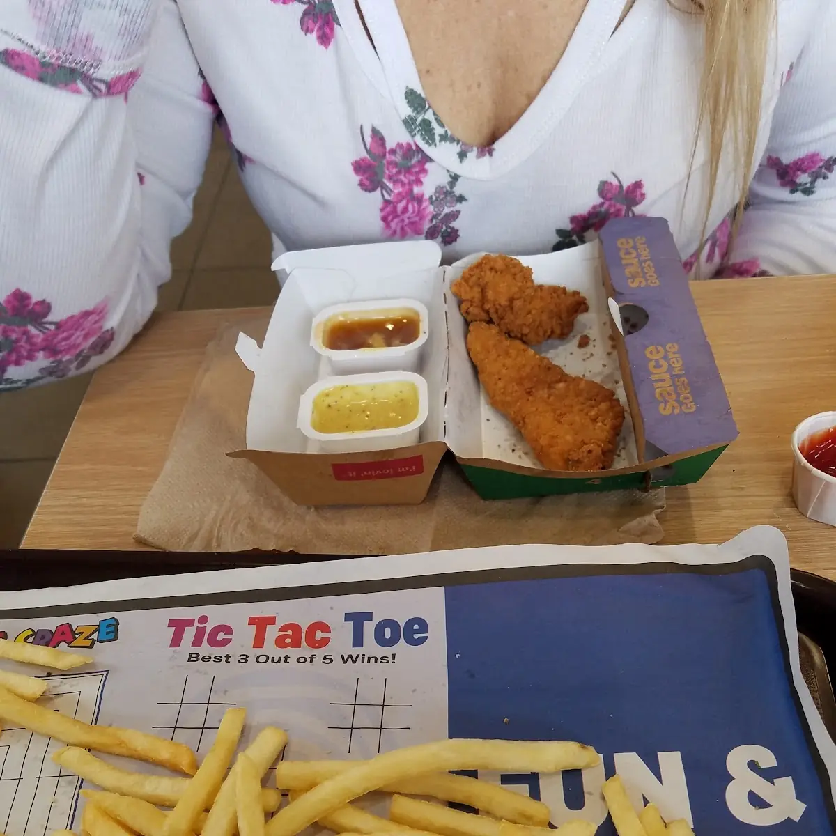 Great Chicken Strip Basket