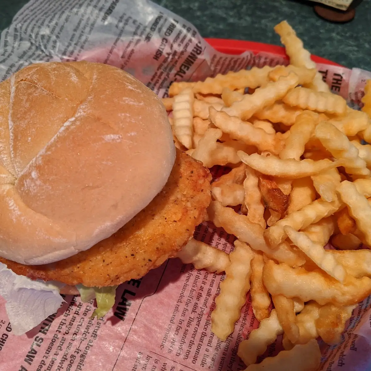 Plain Chicken Sandwich