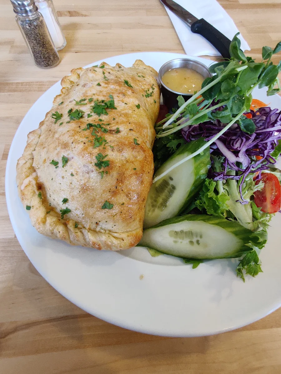 Calzone with Salad