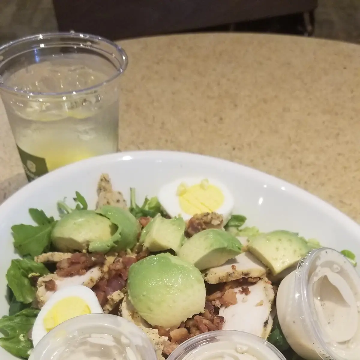 Green Goddess Salad with Caesar Dressing