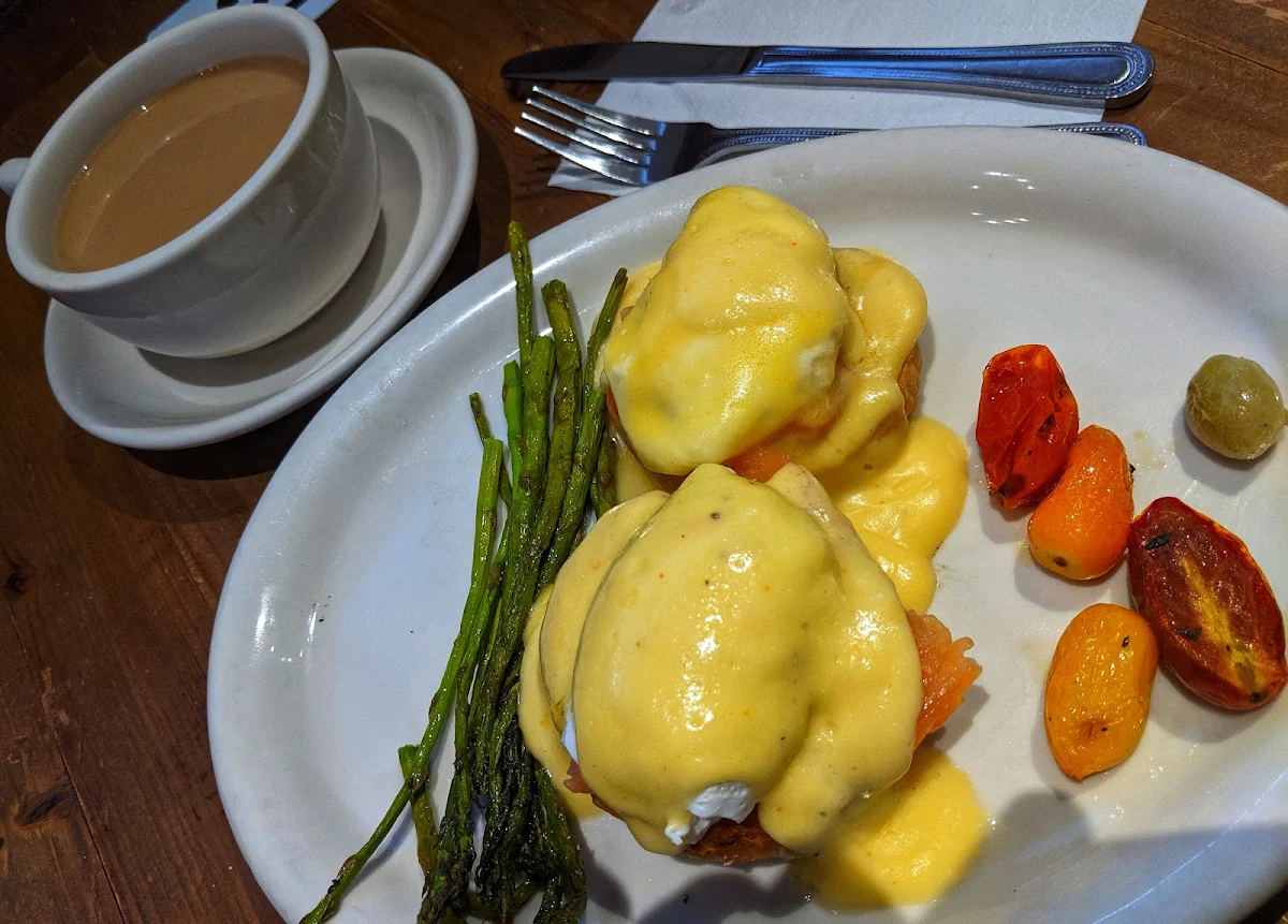 Salmon Eggs Benedict