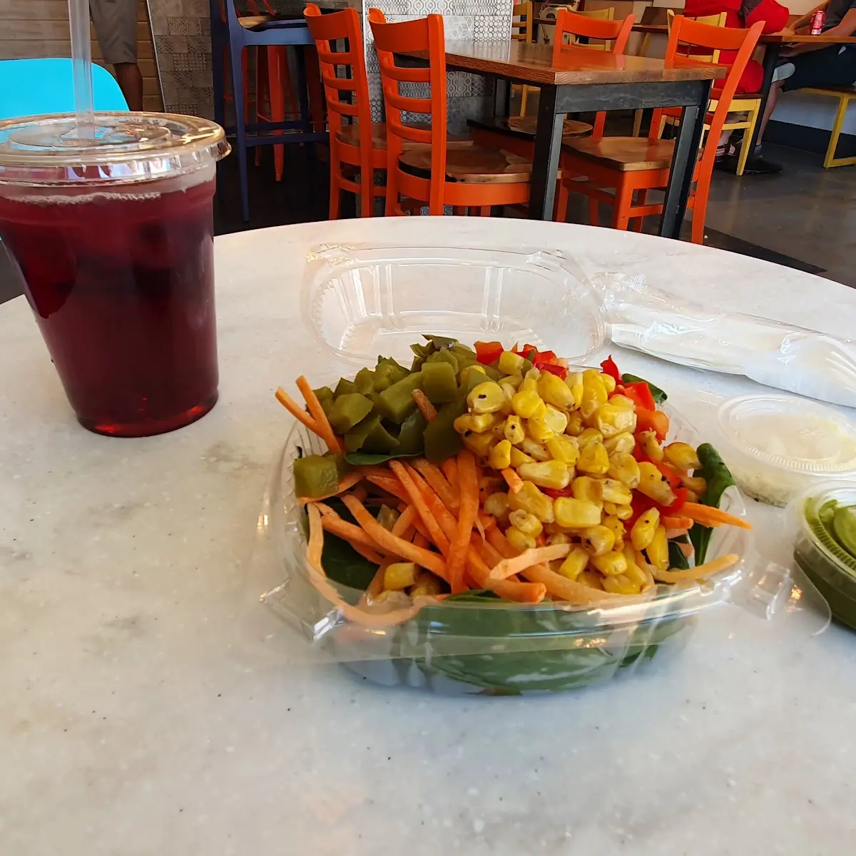Spinach Salad Cup