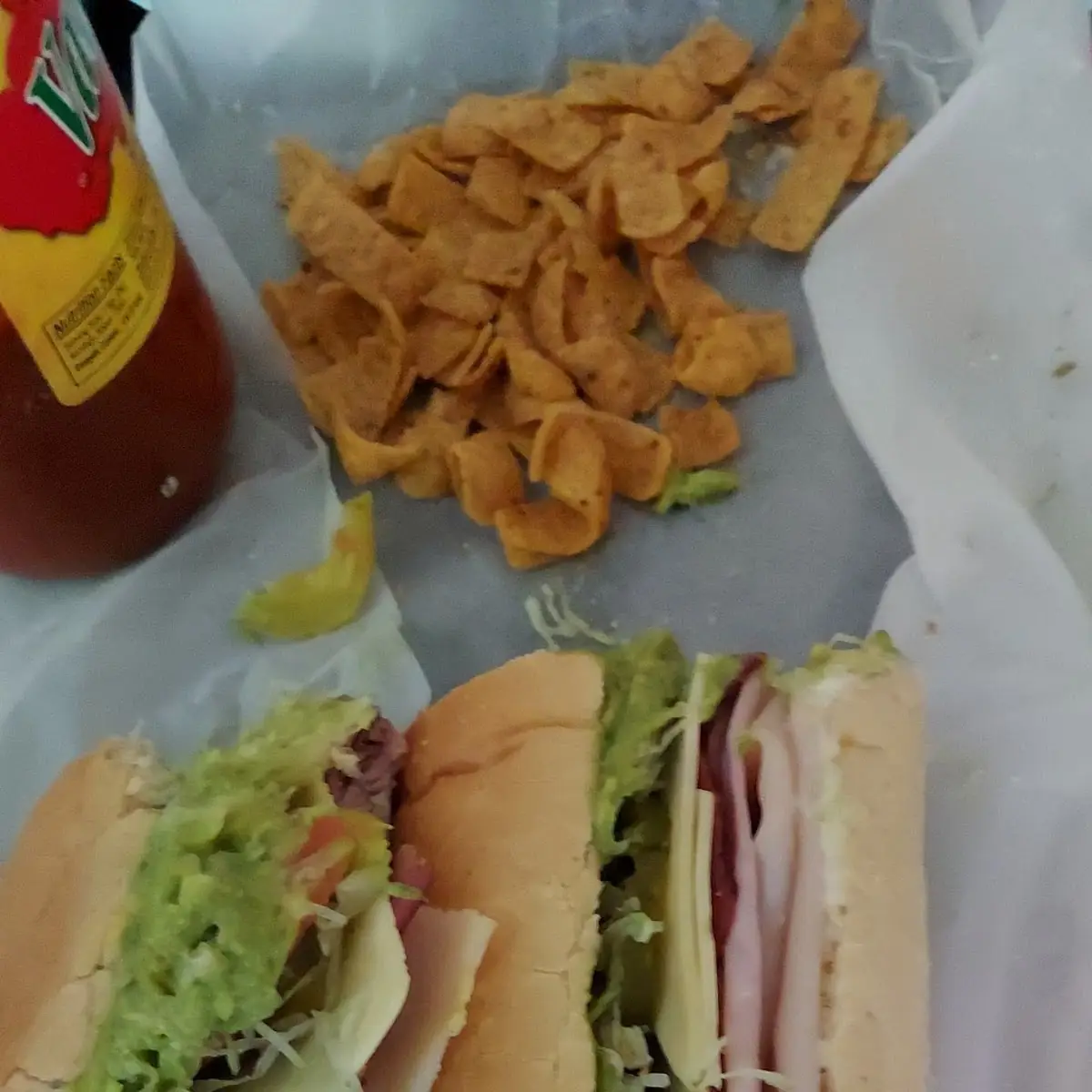 Turkey Ham and Roast Beef with Avocado