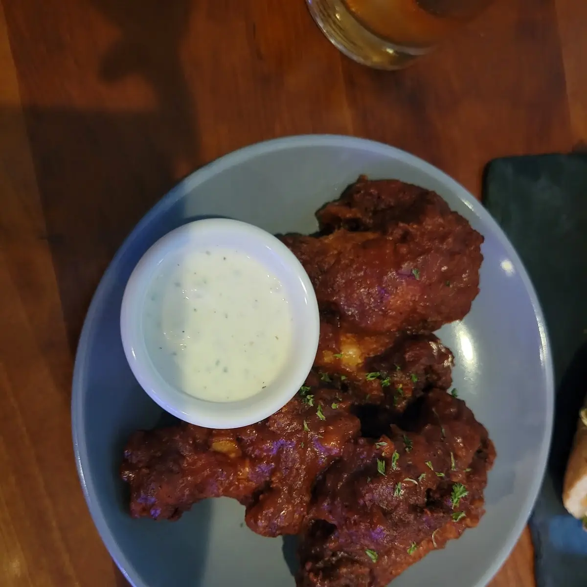 Bourbon BBQ Chicken Wings