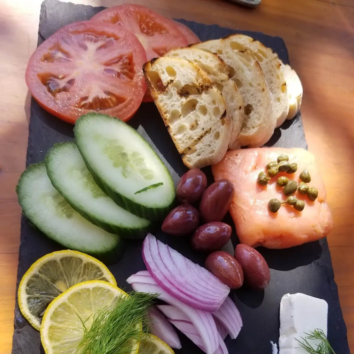 Smoked Salmon Board