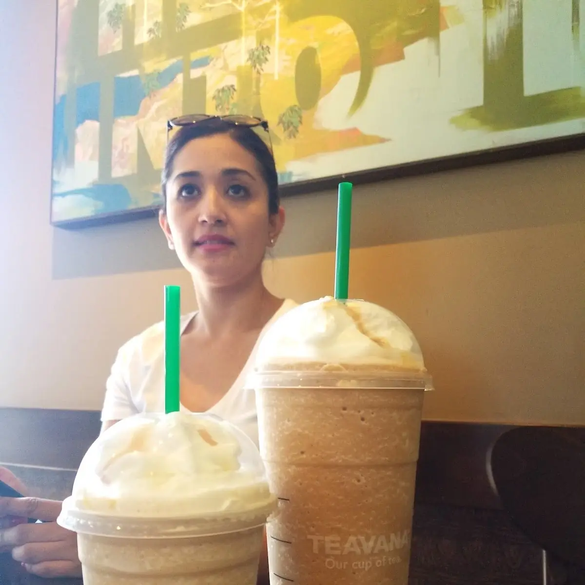 Sour Faced Mocha Frappe