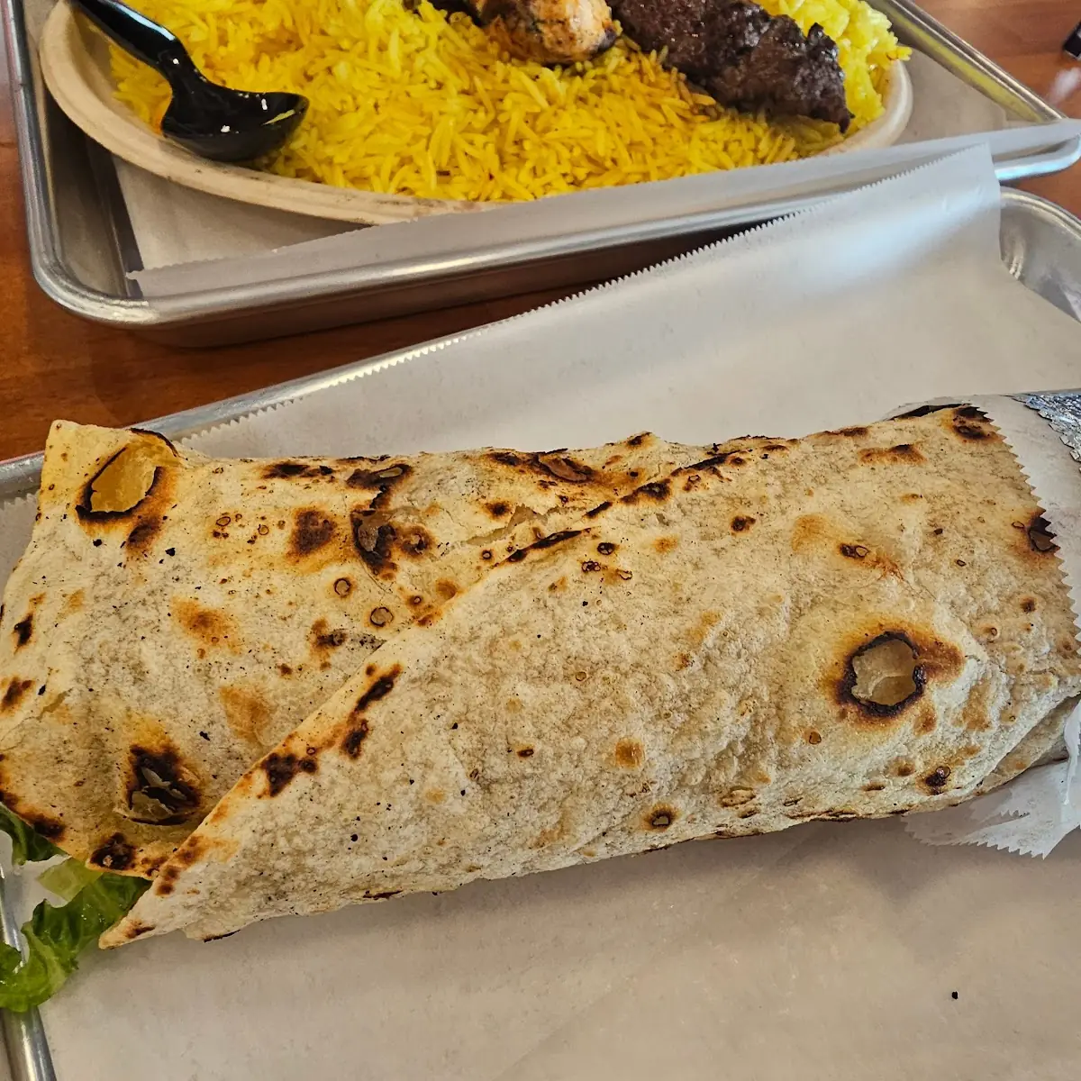 Chicken Wrap with Everything