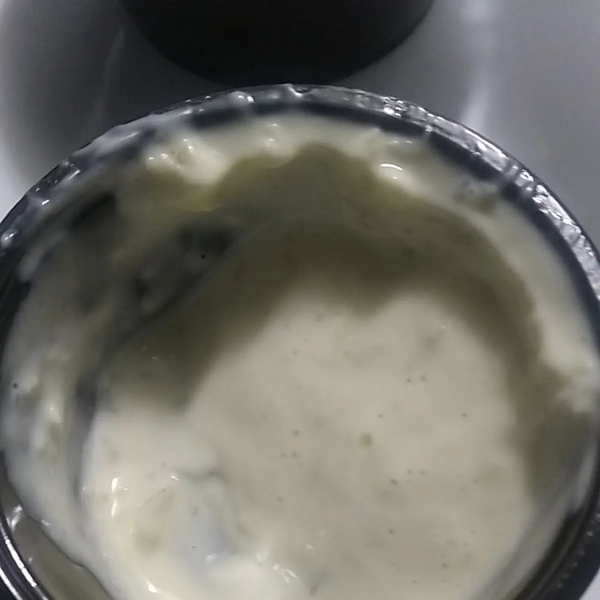 Empty Tarter Sauce Tub