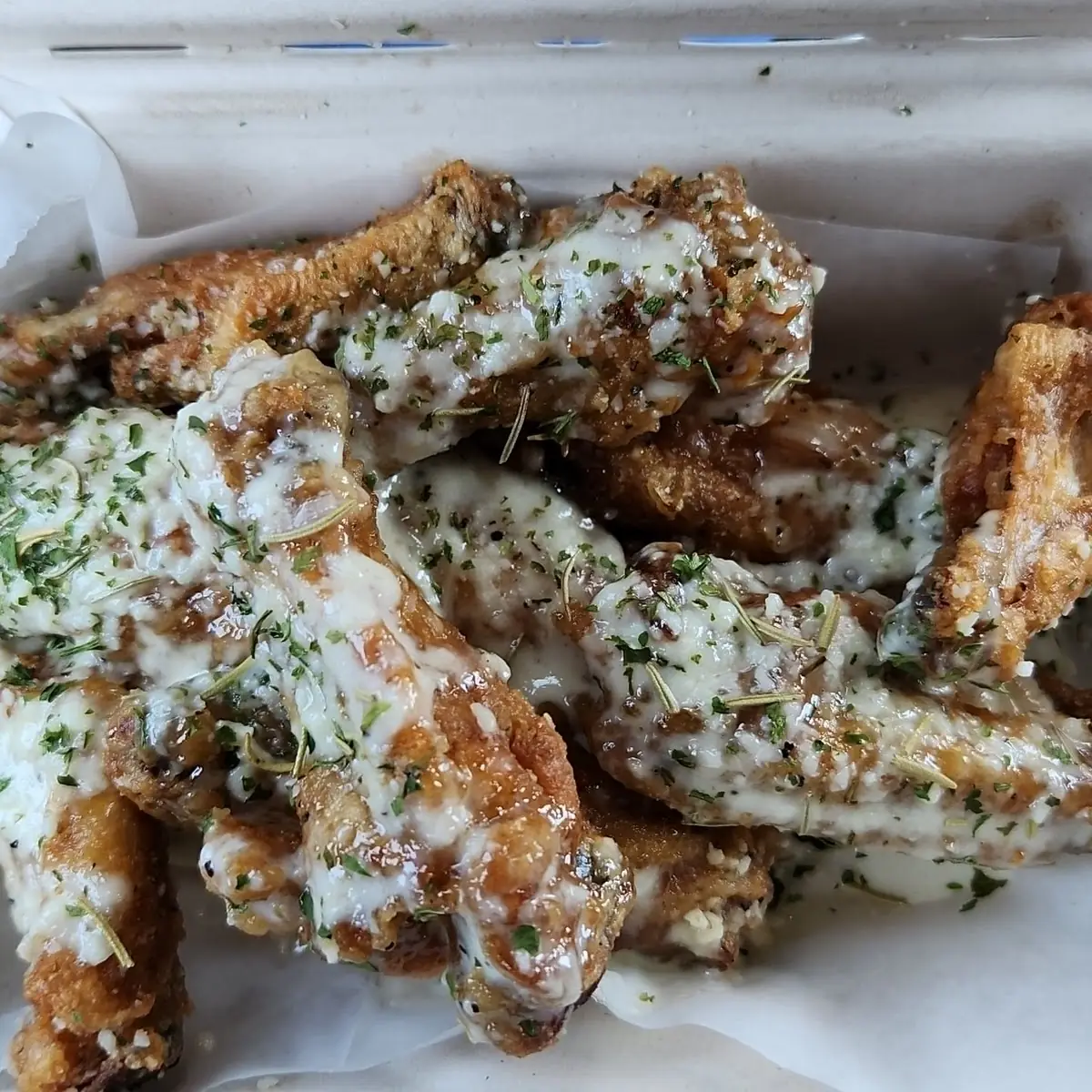Garlic Parmesan Wings