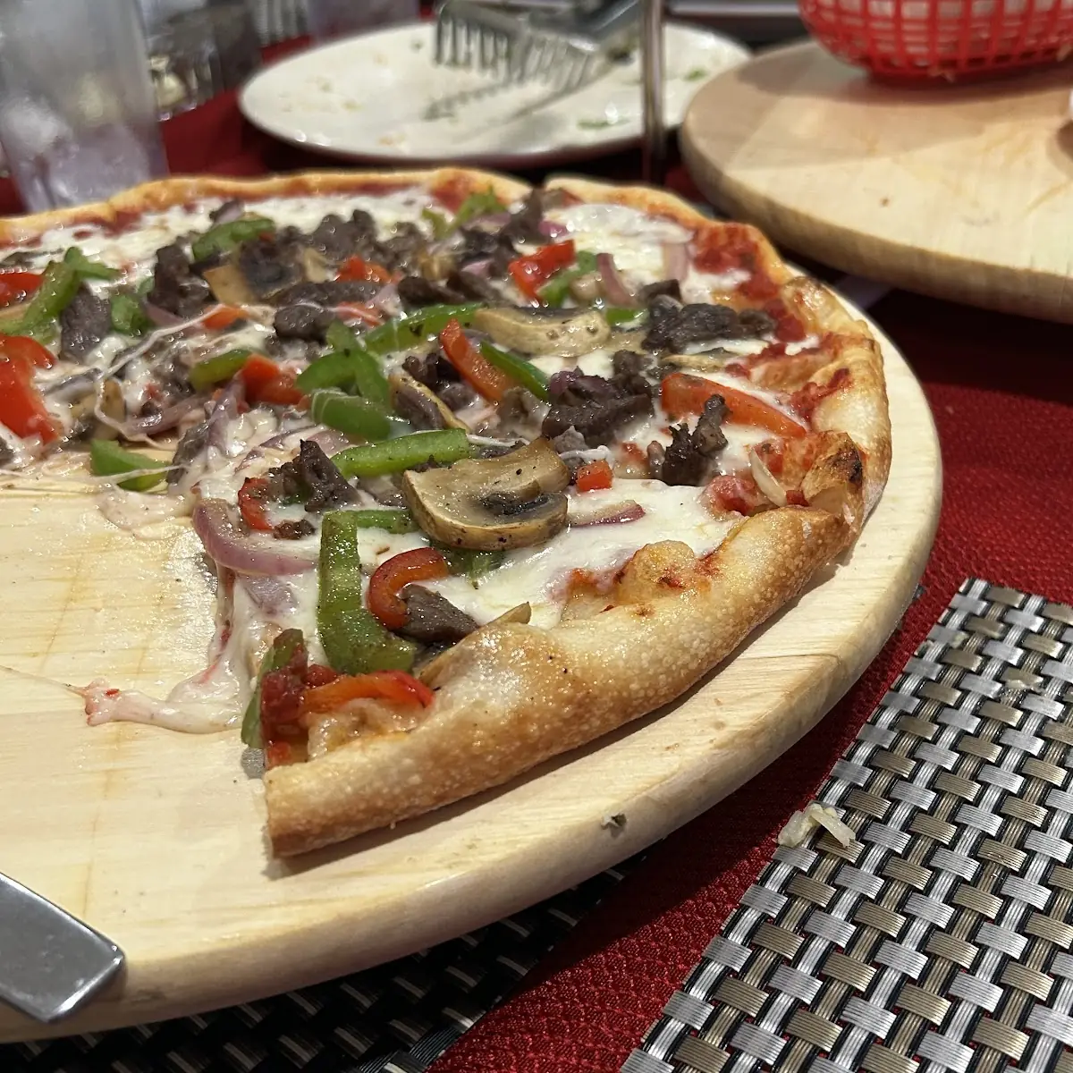 Philly Cheesesteak Pizza
