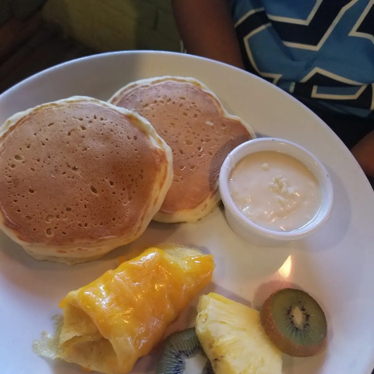 Kids Pancake with Egg and Cheese