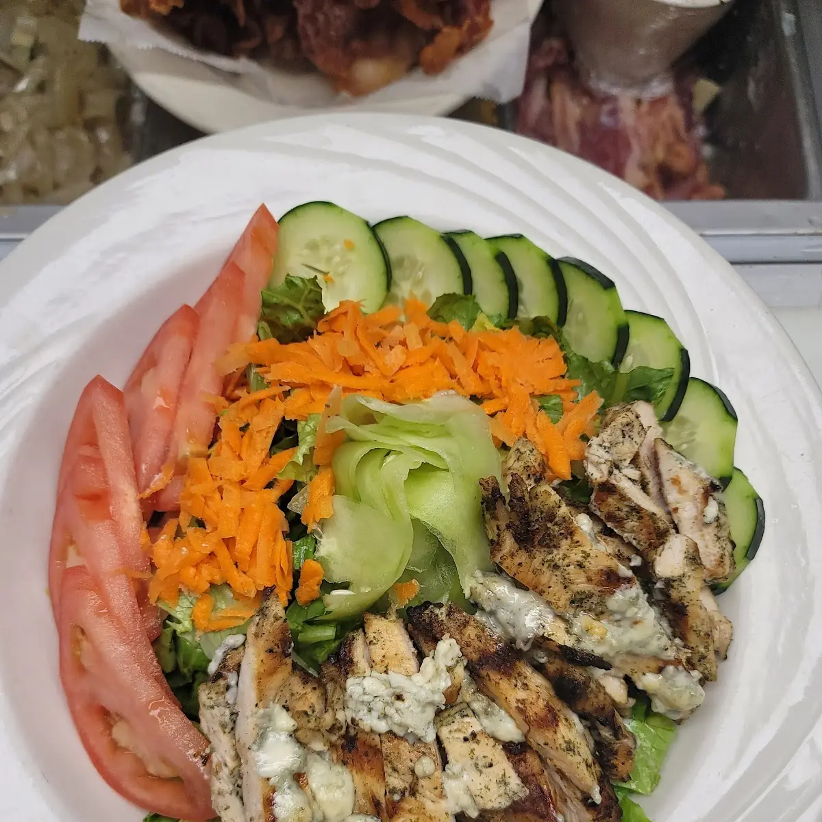 Bradford Salad with Grill Chicken