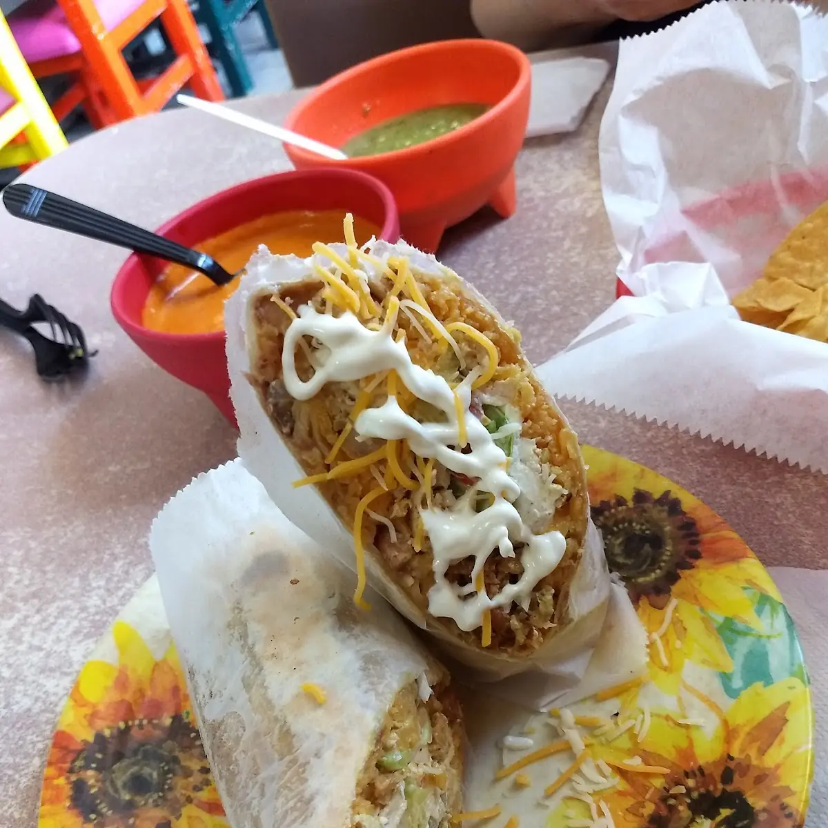 Chicken Burrito
