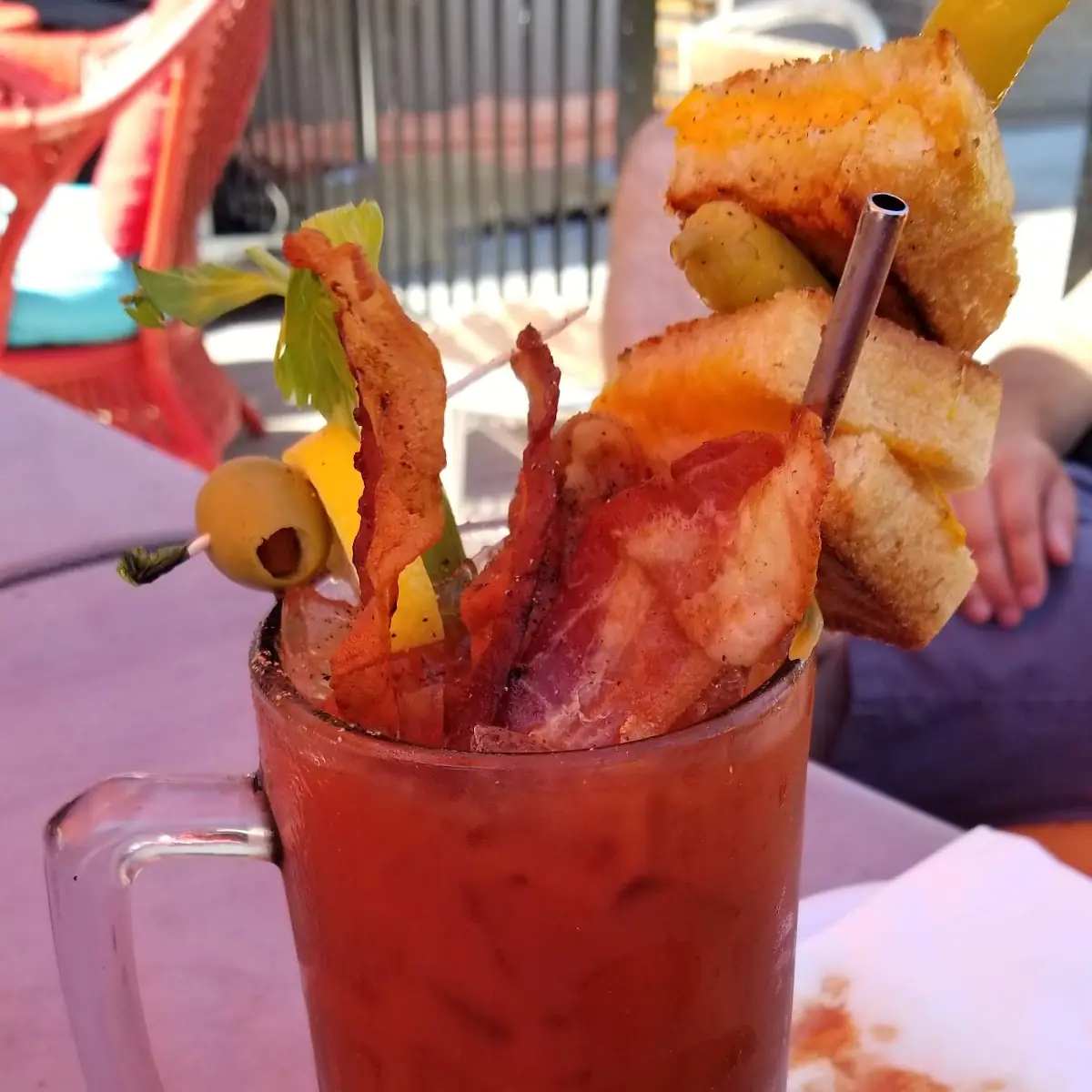 Bloody Mary Grill Cheese