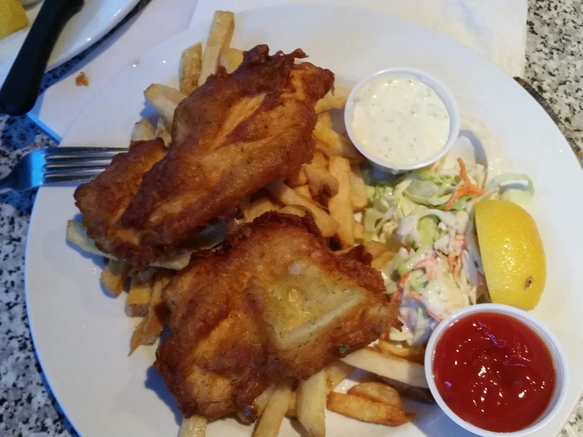 Salmon and Fries