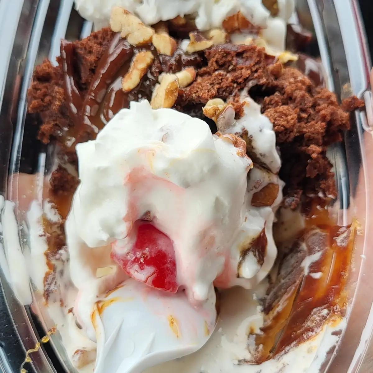 Turtle Brownie Sundae