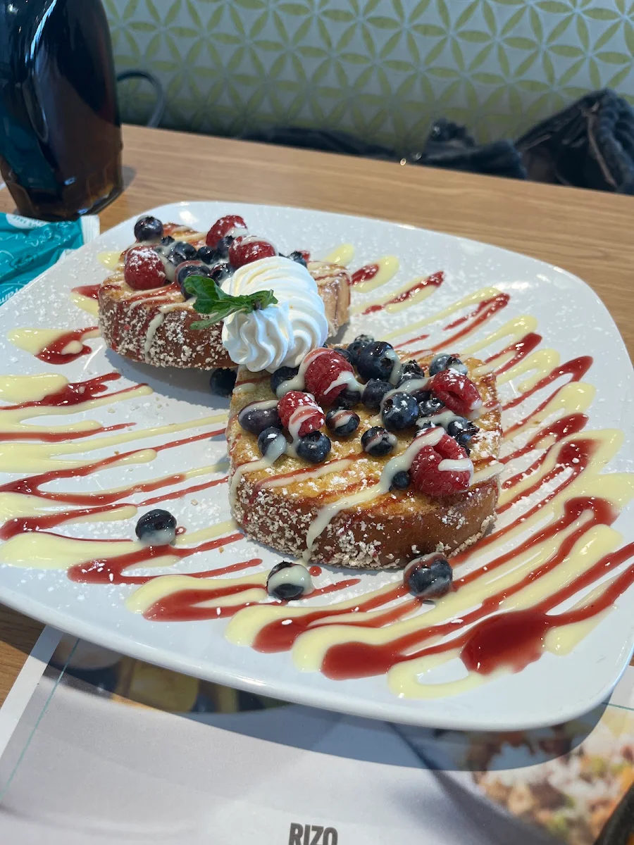 French Toast - French Toast & Fruits Pain Perdu - Pain Perdu Et Fruits