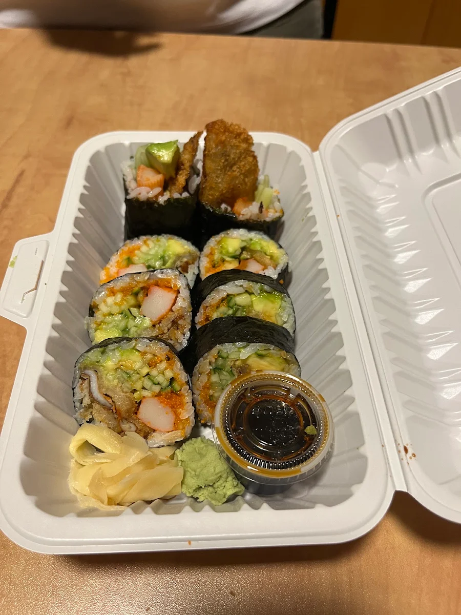 Spider Roll, Oyaji Sushi (à la carte)