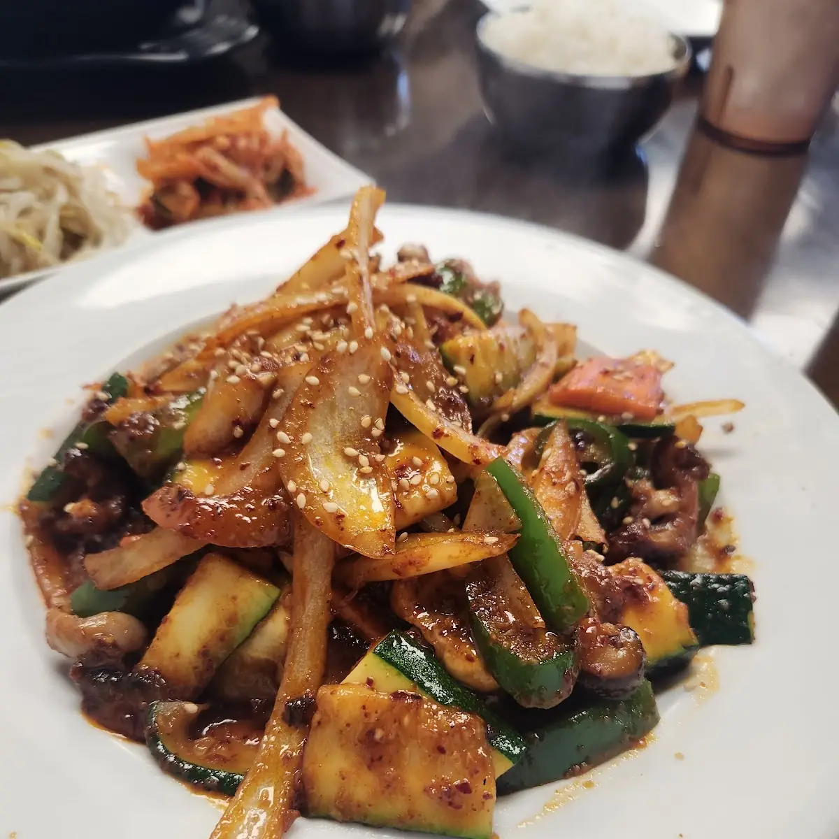 9. Spicy Squid / 오징어볶음