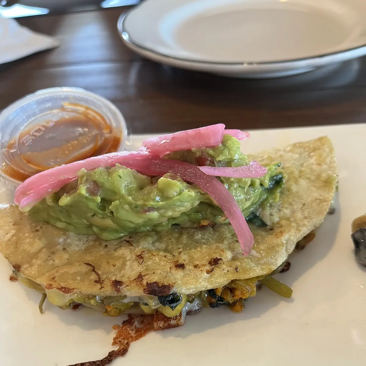 Chile Relleno Mole Plate