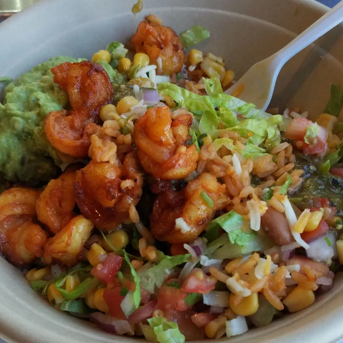 Shrimp Burrito Bowl