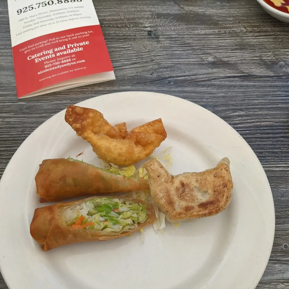 Spring Roll Fried Wonton