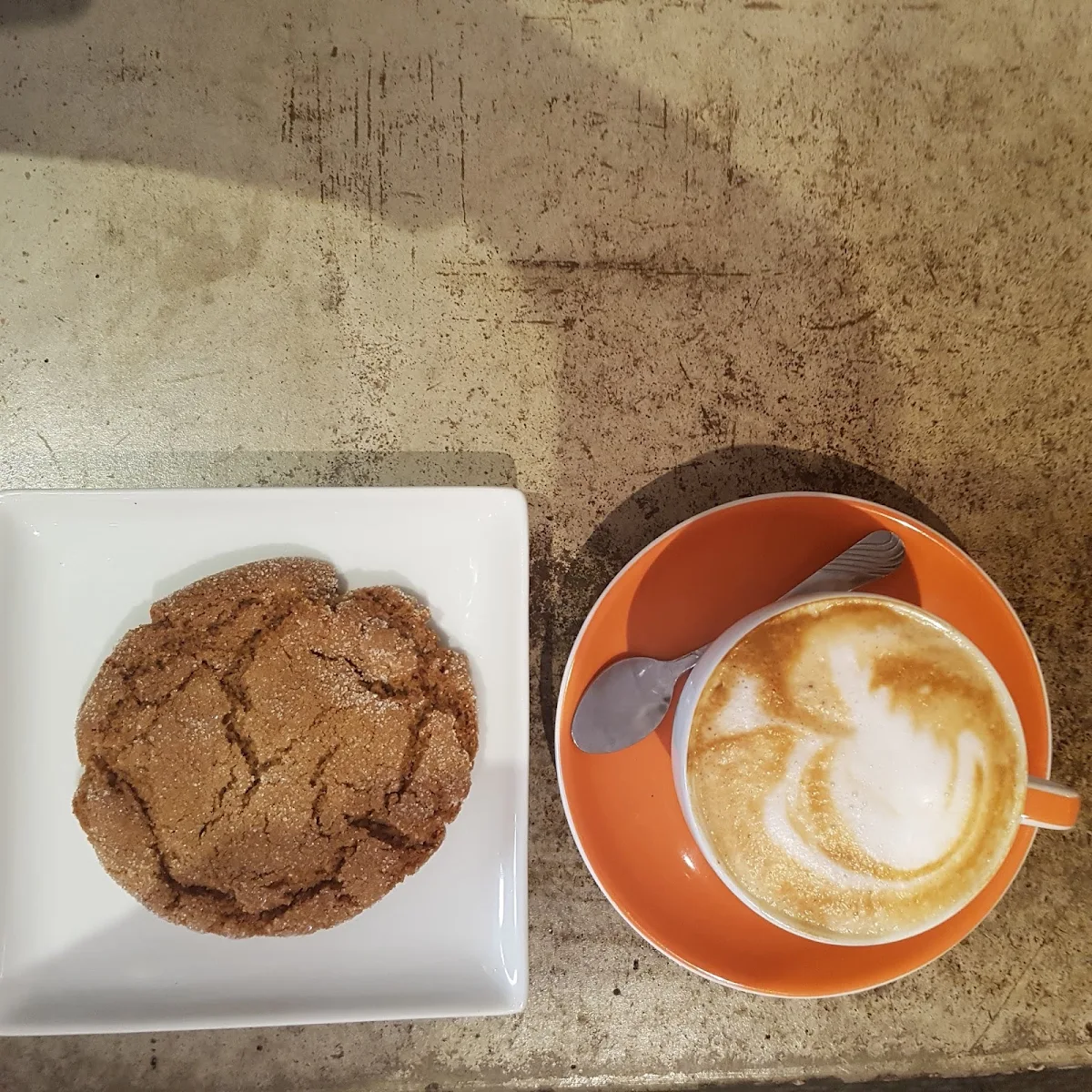 Cappuccino & Ginger Krinkle