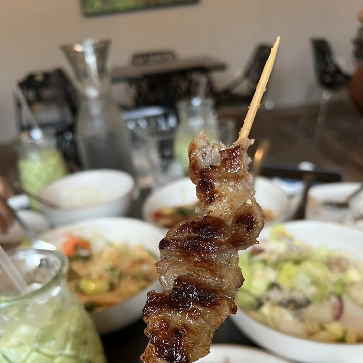 Moo Ping Thai-Style Grilled Pork Skewers