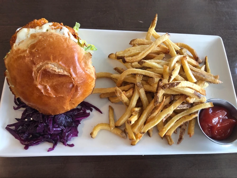 Hot Fried Chicken Sandwich, Prairie's Edge