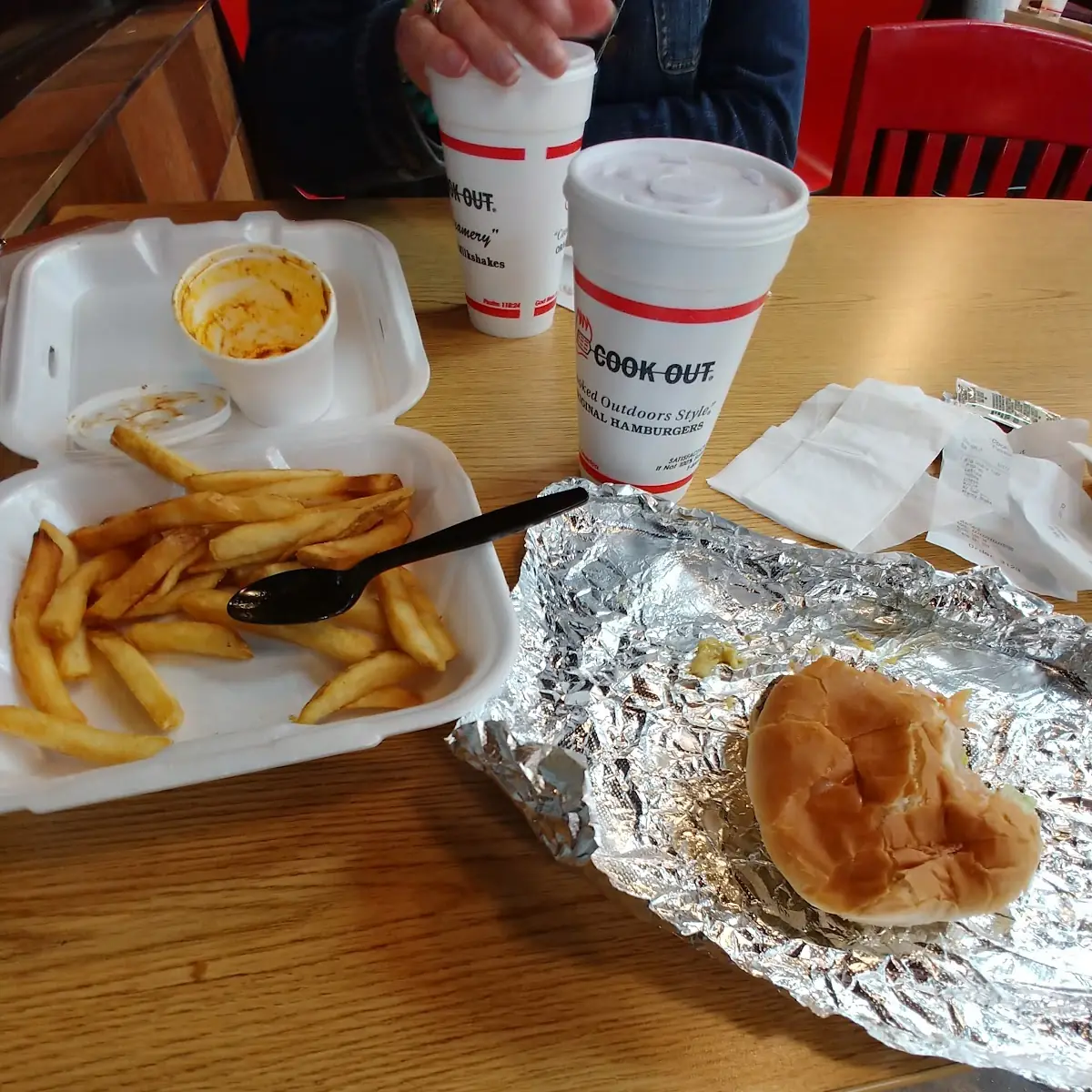 Double Cheeseburger and Fries