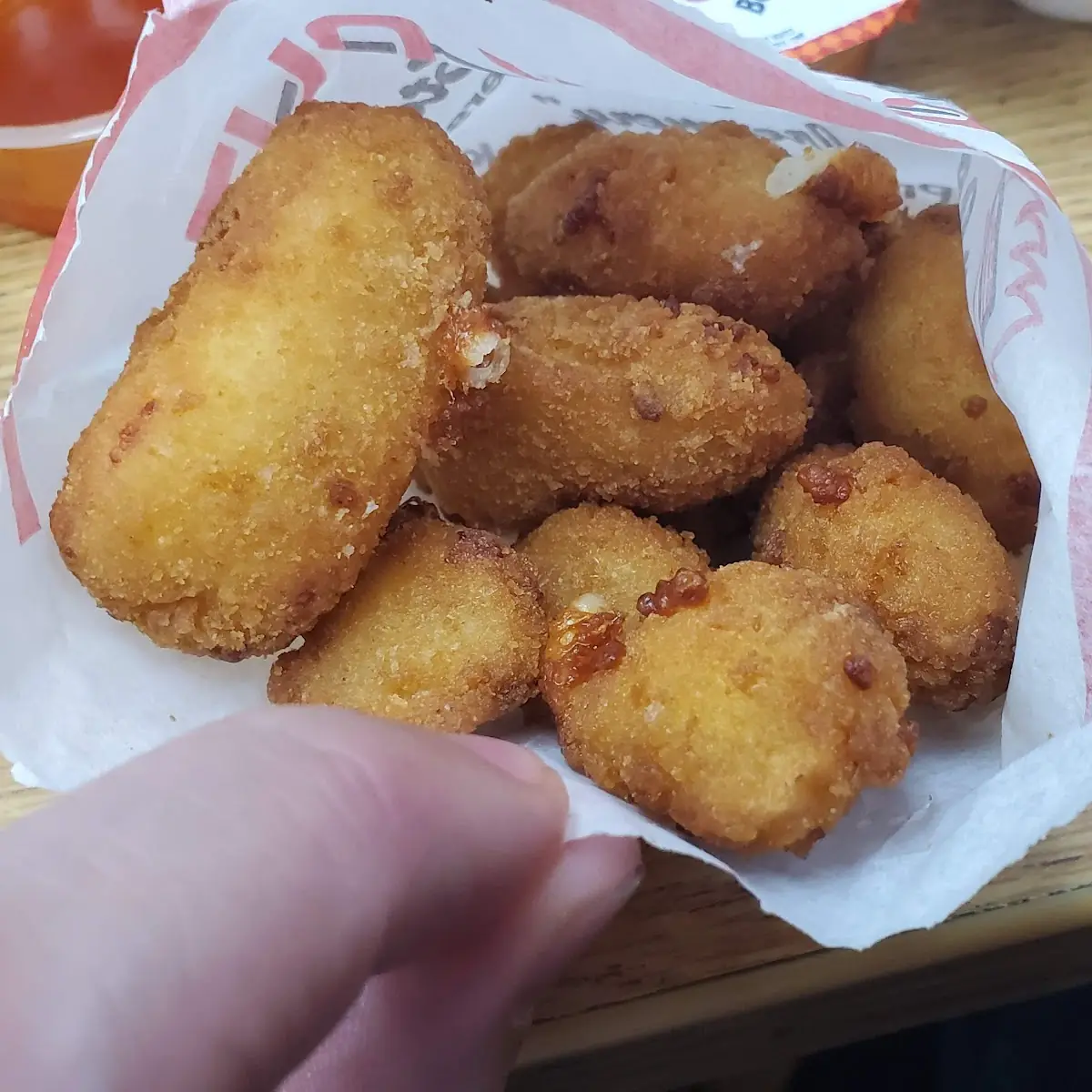 White Cheddar Cheese Bites