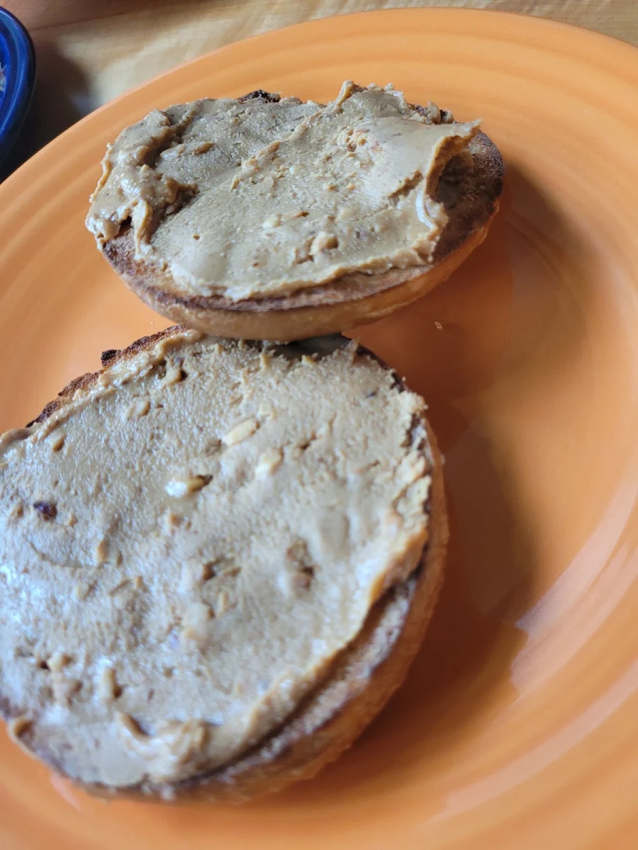 Peanut Butter Bagel
