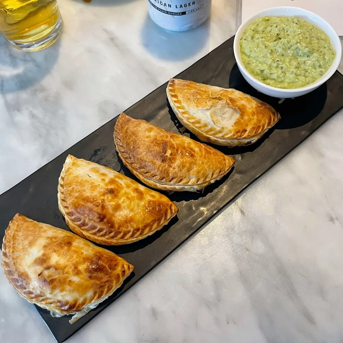 Green Chile Beef Empanadas