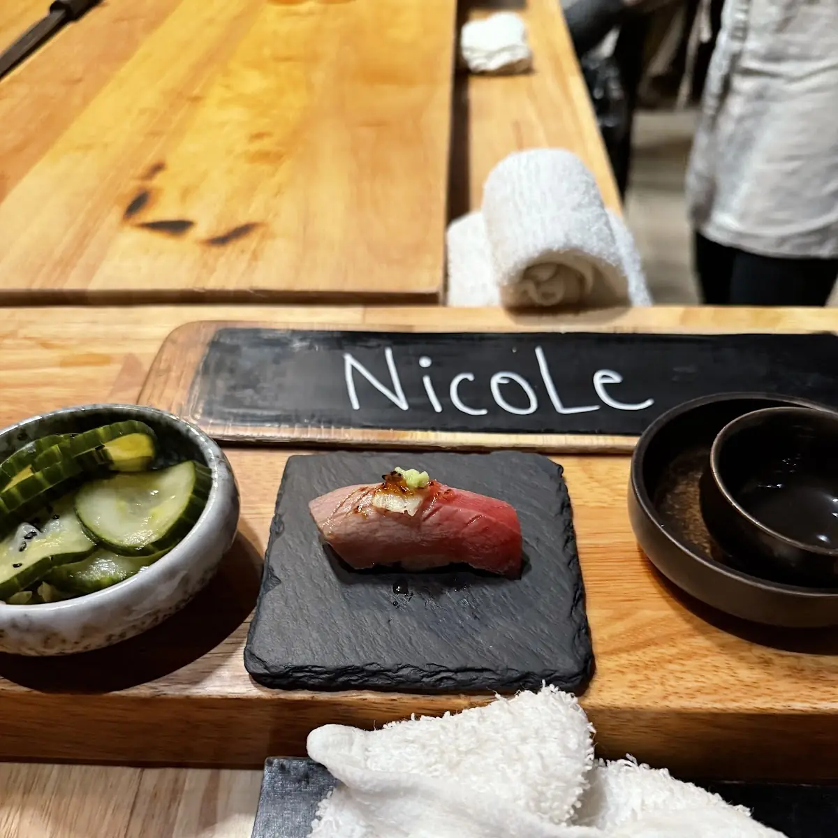 Seared Tuna Nigiri Omakase Course