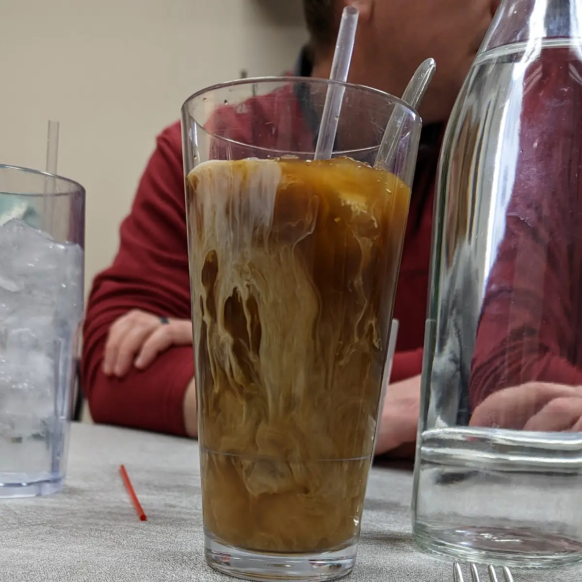 Iced Highlander Grogg Latte