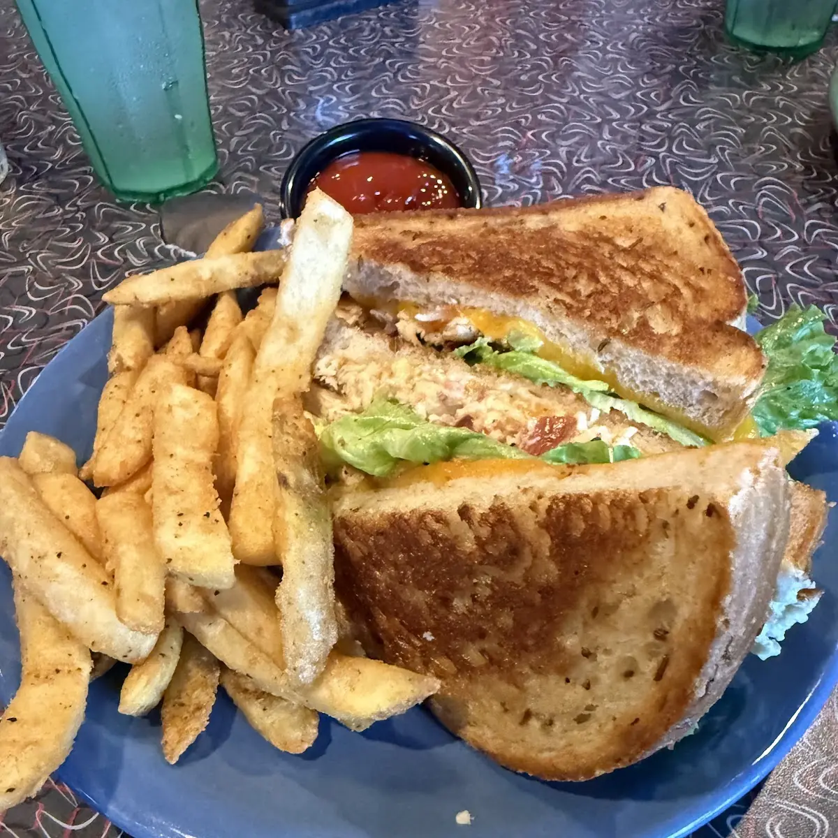 Chicken Salad Melt