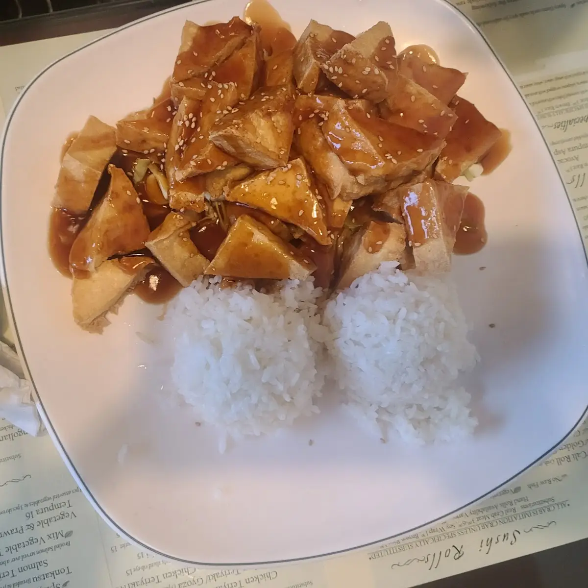 Tofu Teriyaki