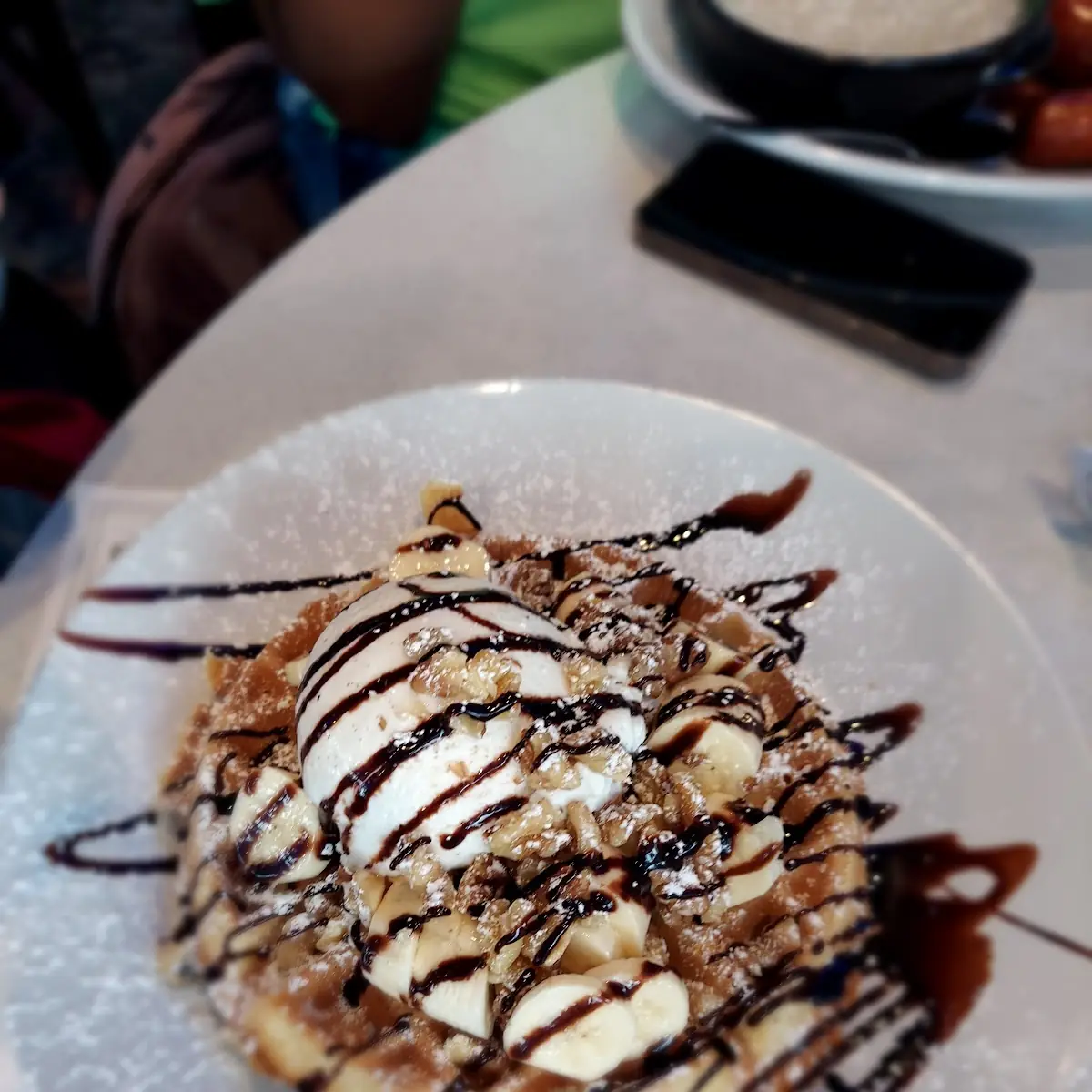 Ice Cream Sundae Waffle