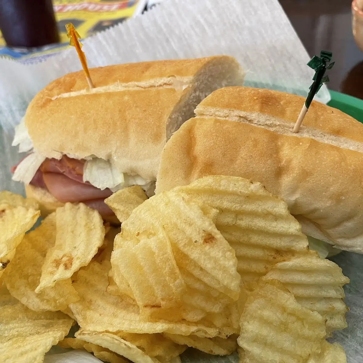 Italian Sub and Chips