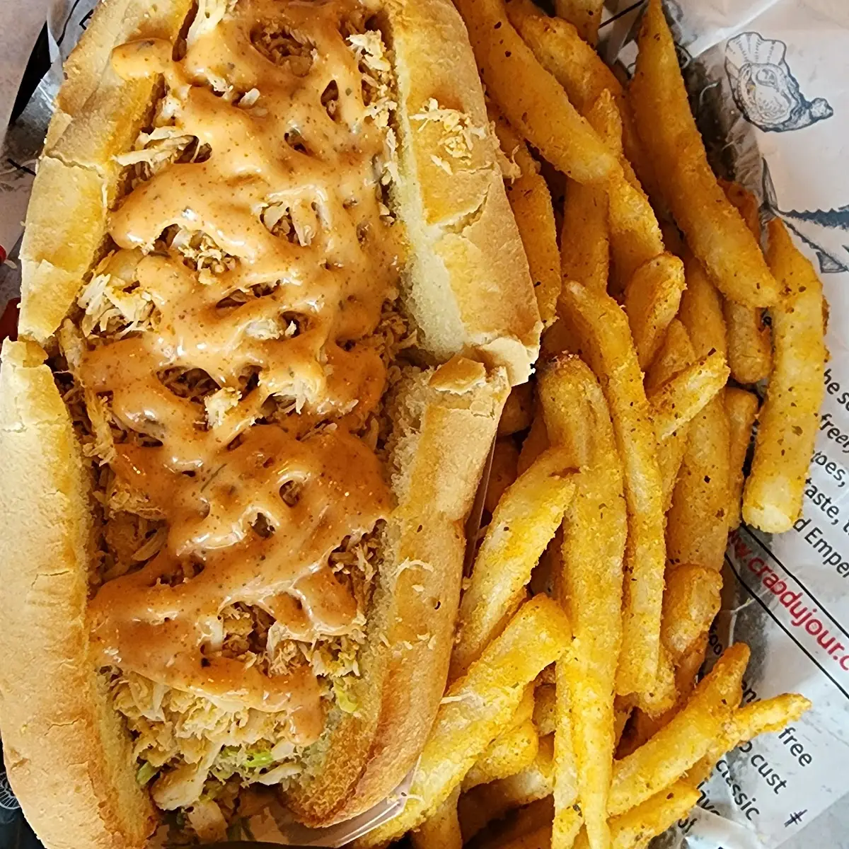 Crab PO Boy