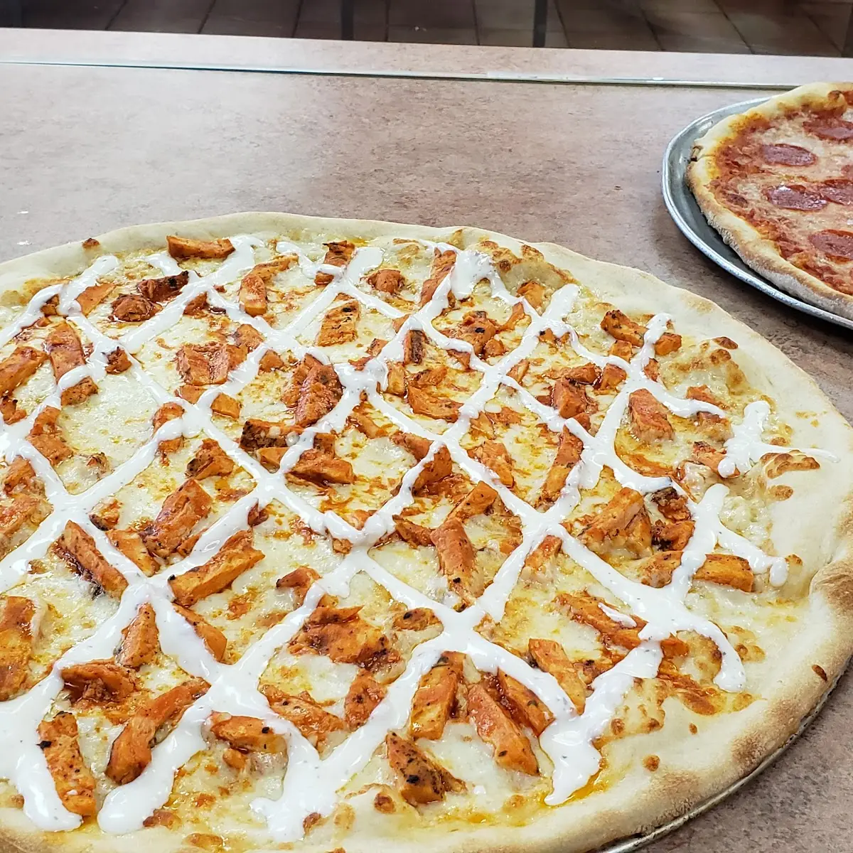 Buffalo Chicken Pizza