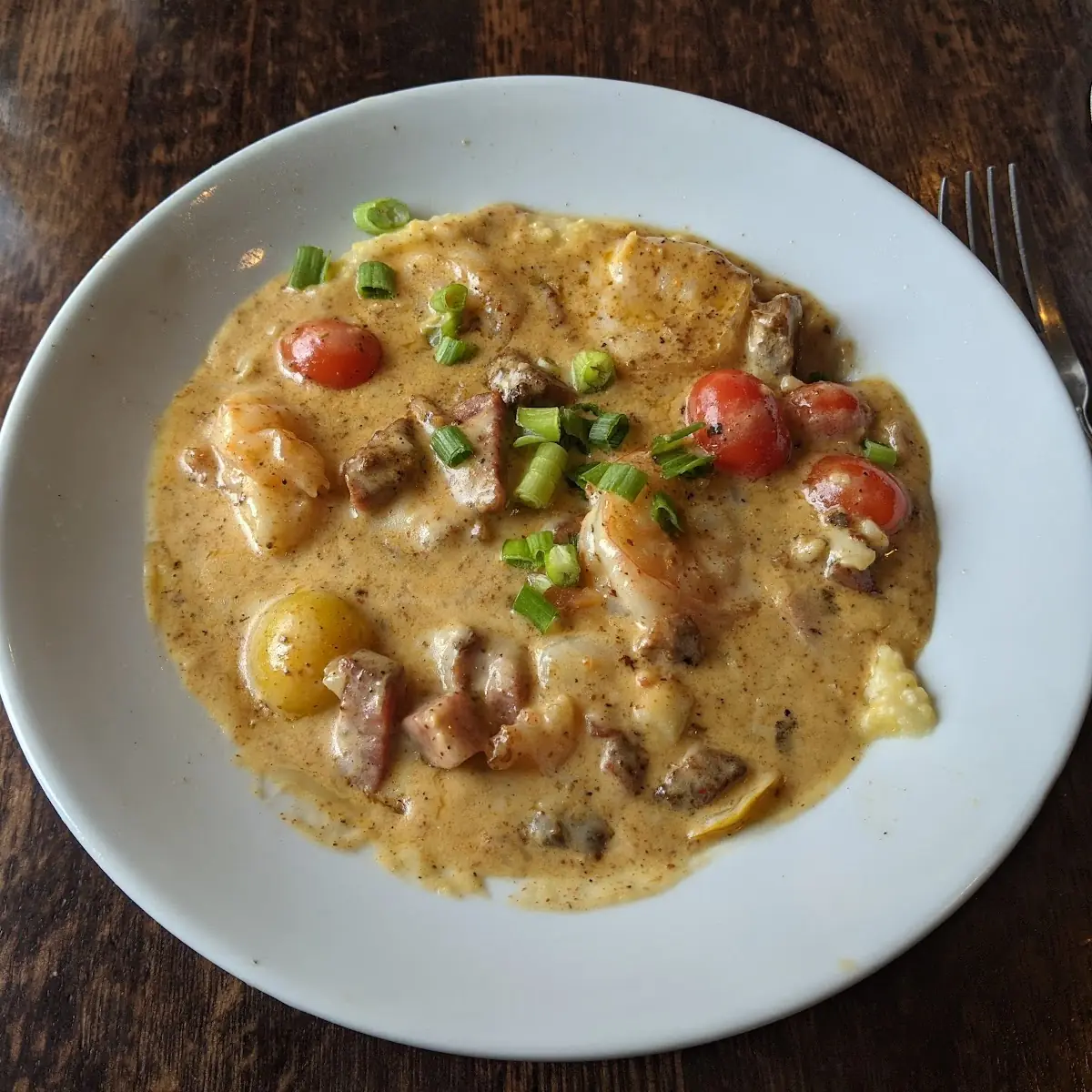 Shrimp & Grits GF